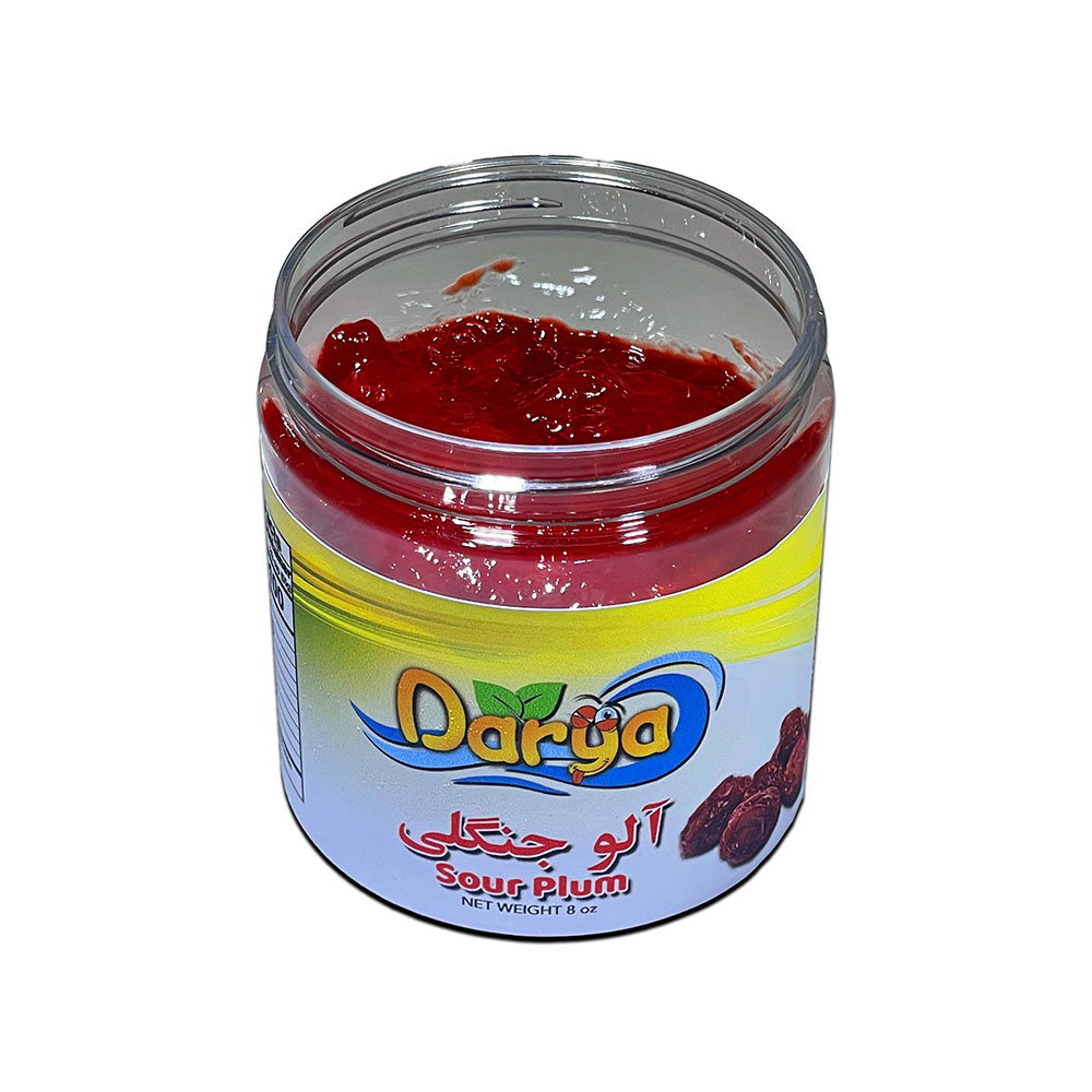 Darya Sour Plum All Natural Fruit Snack 8 oz (آلو جنگلی) - Image 3